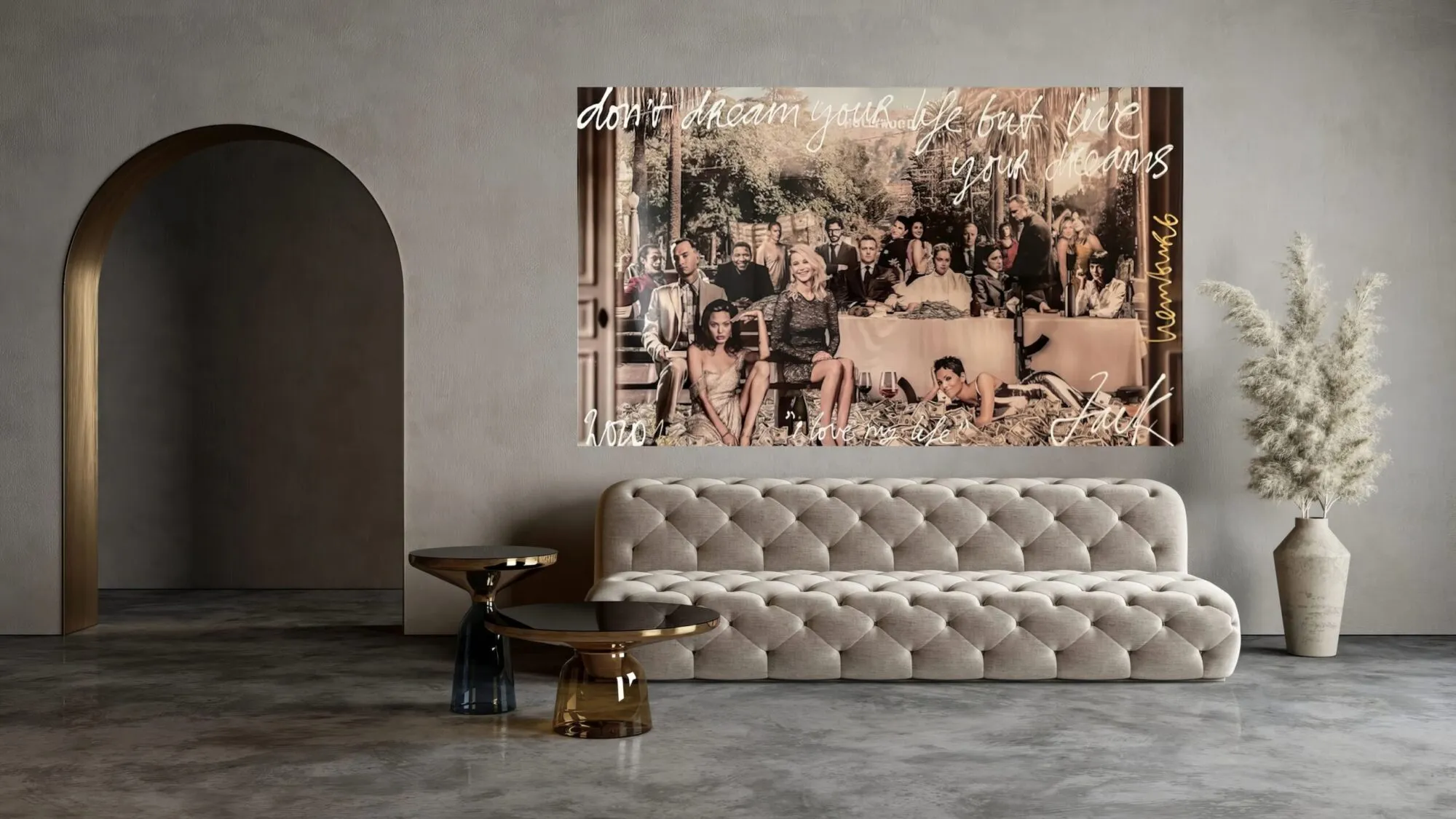 Dont dream your life but live your dreams-2x